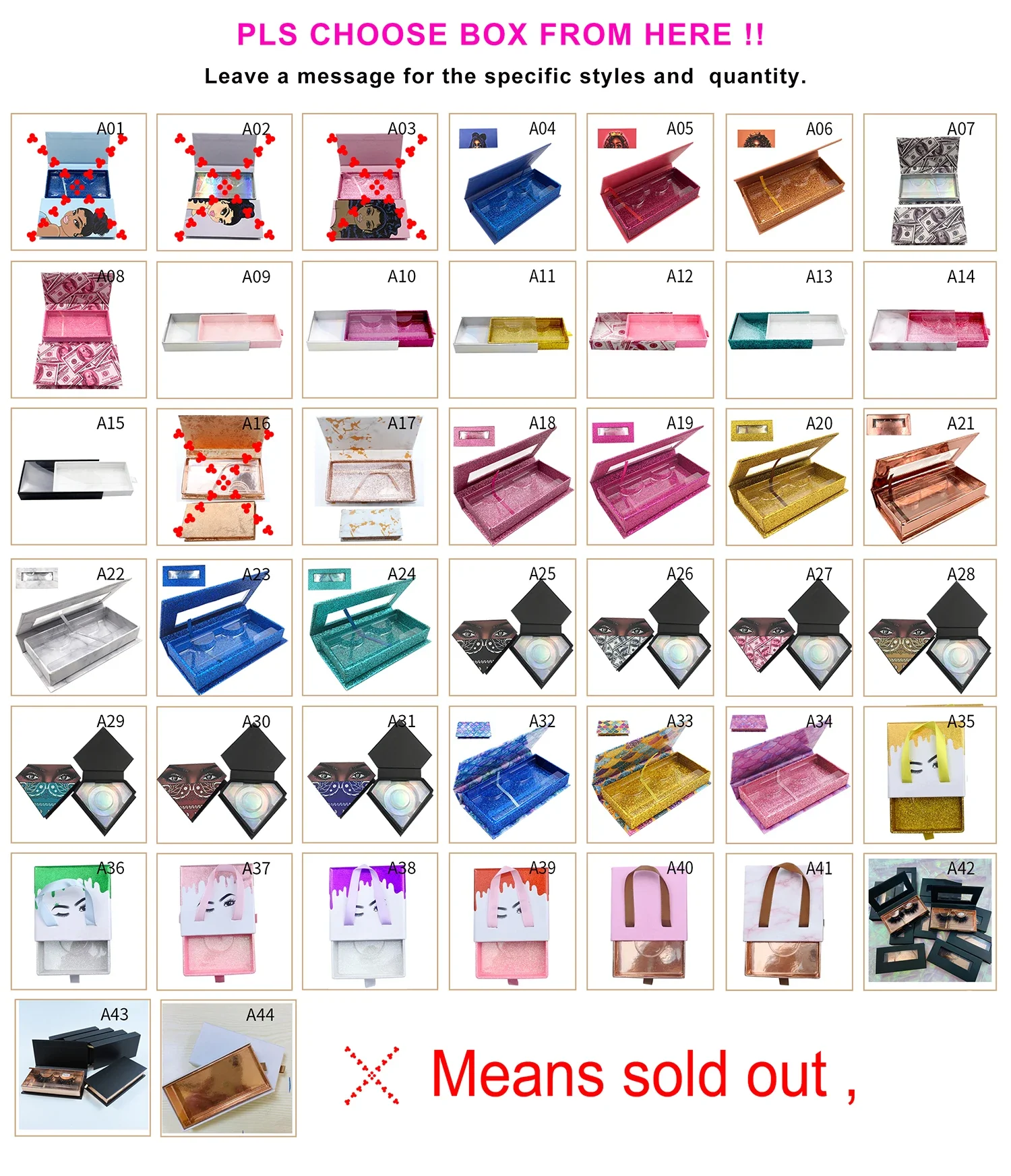 Custom Logo Eyelash Packaging Box Vendor Empty Lash Box Private Lable Eyelash Box Case Wholesale 6