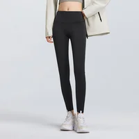 Pantalon décontracté Semir pour femme, coupe ajustée très élastique, nouvelle collection printemps 2025, pantalon slim noir effet peau de requin 5
