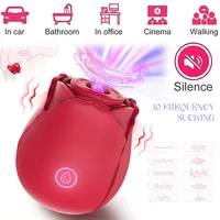 Rose-Spielzeug Saugen Vibrator für Frauen Ei Klitoris Sauger Stimulator Lecken Erwachsene Waren Saugen Sex Spielzeug Weibliche Wiederaufladbare 4