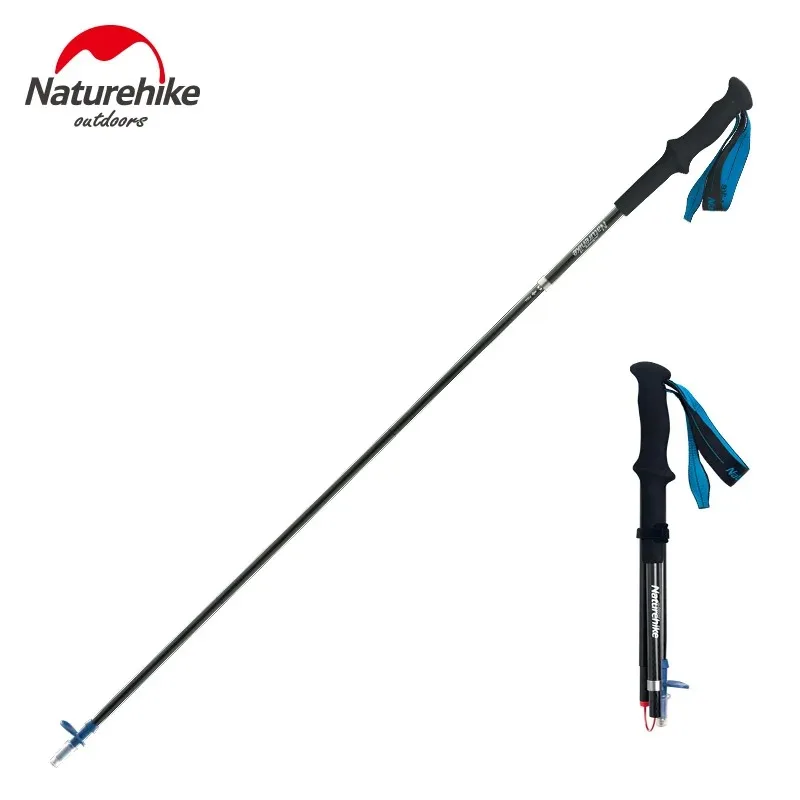 Naturehike Walking Sticks Carbon Fiber Hiking Poles Folding Hiking Canes Trekking Sticks Nordic Walking Poles Trekking Poles