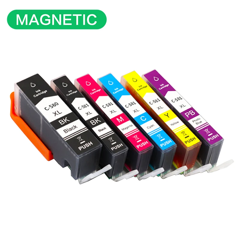  PGI-580 CLI-581 XXL Ink Cartridges for Canon PGI580