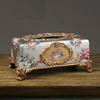 Luxury Tissue Box Fashion Elegant Household living Room Desktop Towel Napkin Tissue Holder 6