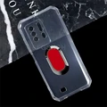 Clear Tpu A Red