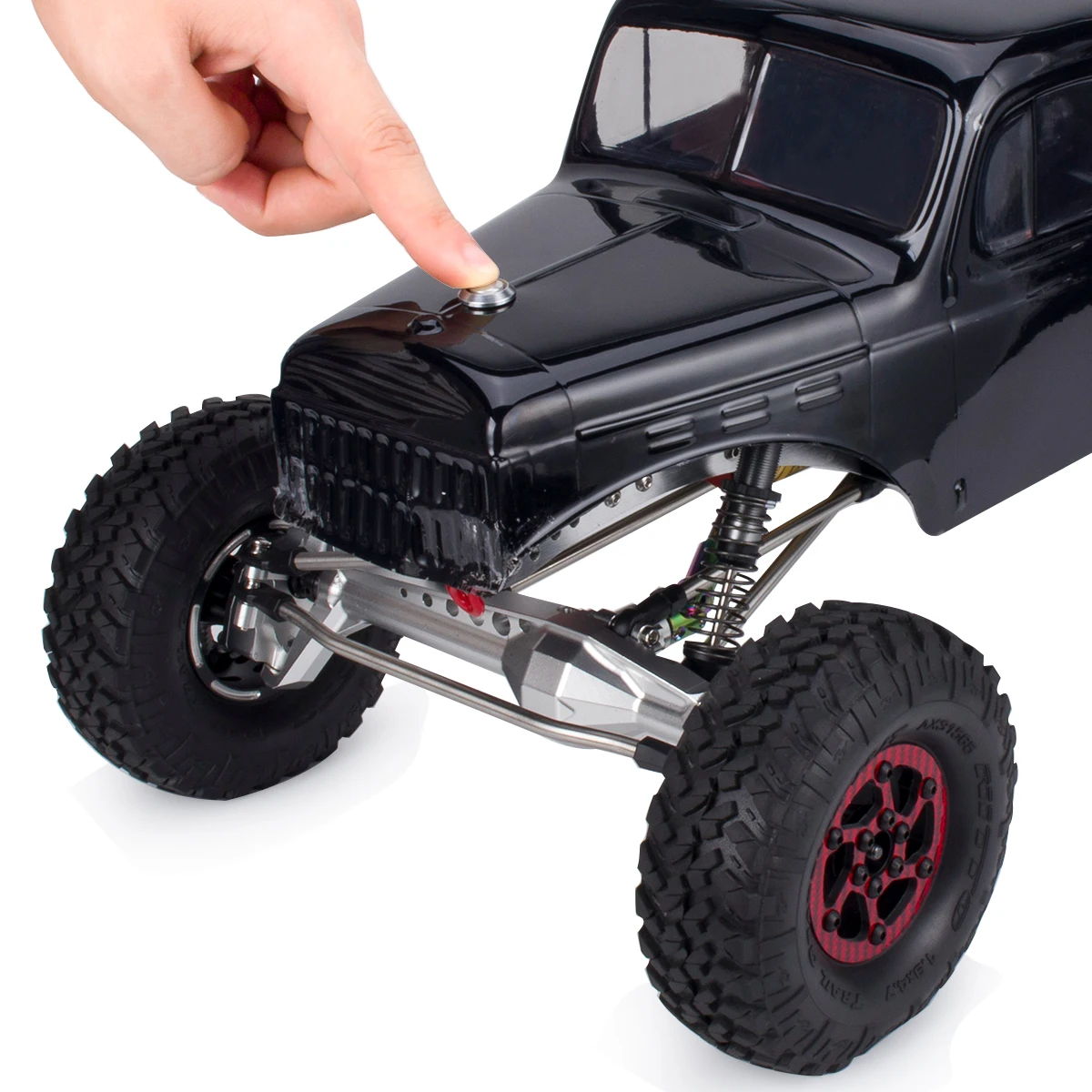For Axial For SCX10 For Wrangler II 90046 1/10 RC クローラーカー