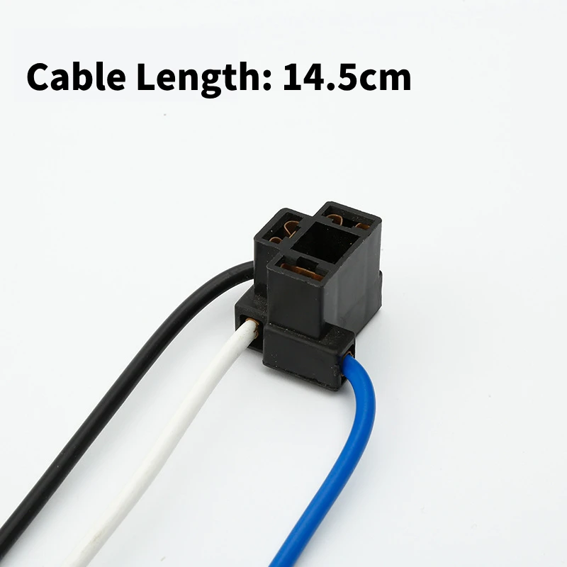 Headlight Holder Light Bulb Socket Socket Connector Plug Adapter 2Pc H4 HB472 472 Headlight Socket Adapter Headlight Conversion Harness Wire Fog Lamp Bulb Socket Plug Car Cable