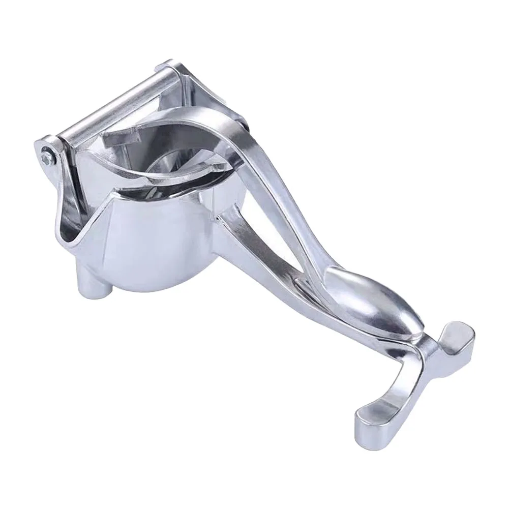 

Manual juicer fruit press aluminum alloy construction high yield and easy to clean made of durable material