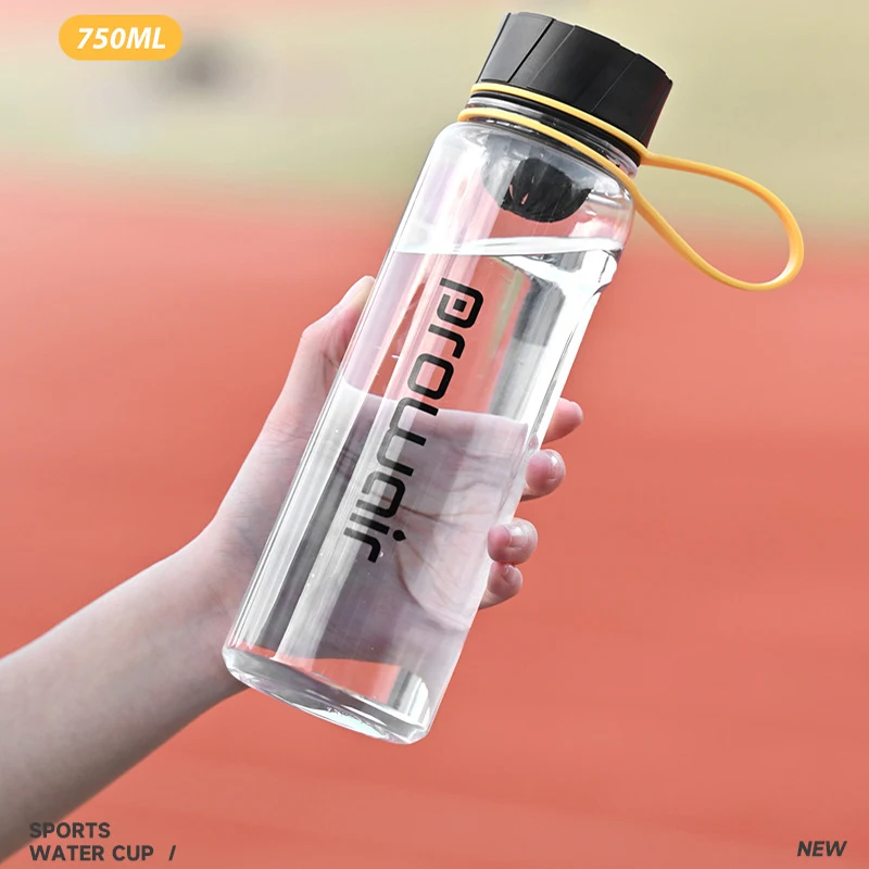 

750ml Outdoor Sports Kettle Large Capacity Water Bottle Male and Female Students Plastic Cup portable Water Cup
