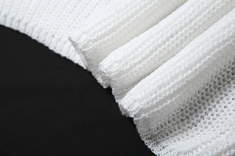 Sexy Sleeveless Bodycon Evening Dress For Women Autumn New Fashion Hanging Collar Low Cut Backless Knitted Hollow