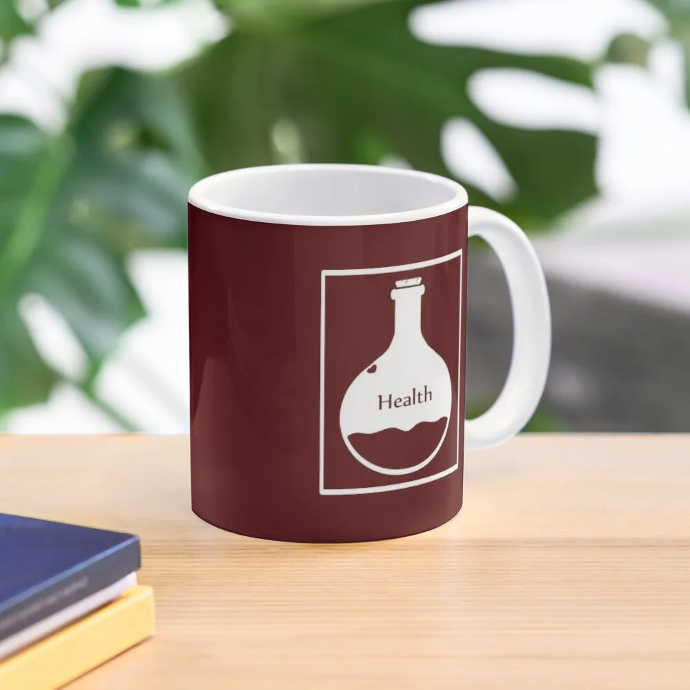 

Health Potion Coffee Mug Anime Cups Customizable Cups Thermal For Mug