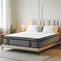 Queen Size Hybrid Mattress in a Box, Pocket Springs for a Cool Sleep,Pressure Relief, Medium Firm Feel with Motion Isolation 2
