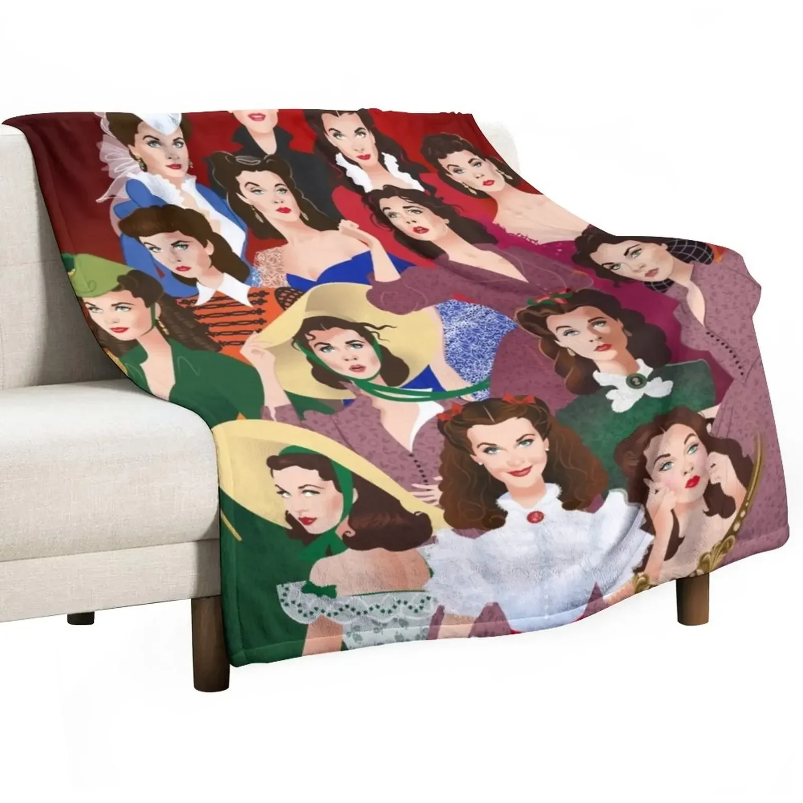 

Scarlett O'Hara Throw Blanket Softest For Baby Blankets