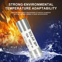 Fusibles solaires PV DC 1000V, 5/10 pièces, 1A 2A 3A 4A 5A 6A 8A 10A 15A 20A 25A 30A 32A, haute tension pour la Protection du système d'alimentation 10x38mm 5