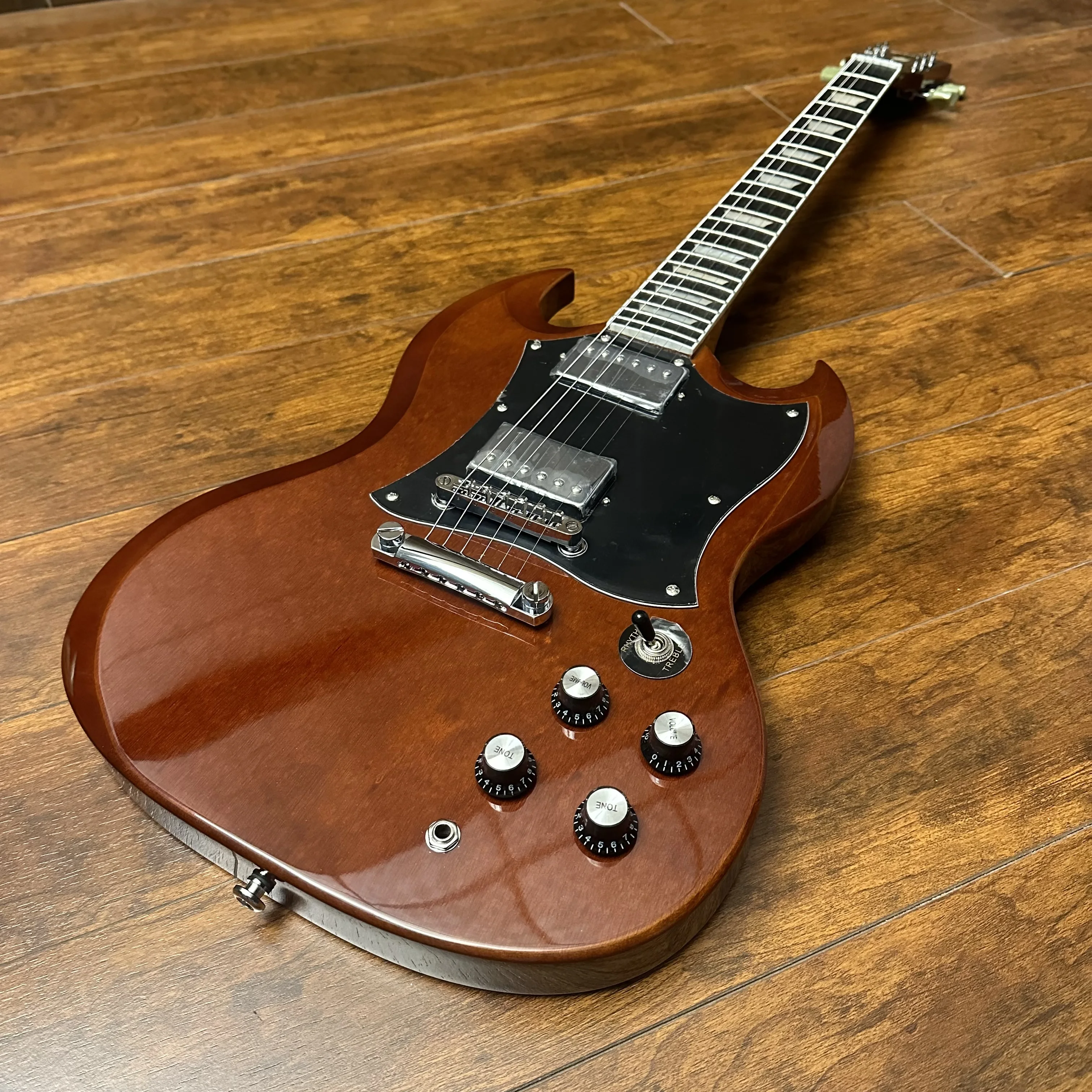 Factory SG Model G400 Brown 6 Stings Electric Guitar