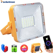 

Super Bright 36+6LED Work Light Multifunctional USB/Solar Charging Camping Light Spotlight Magnetic Base Worklight Searchlight