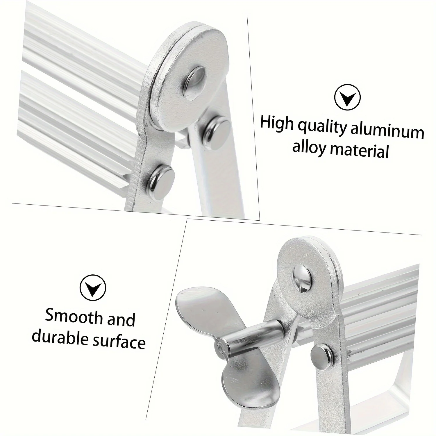 Metal toothpaste squeeze roller, paint extruder, metal toothpaste tube squeezer suitable for artists, hair salons, painters, etc 2
