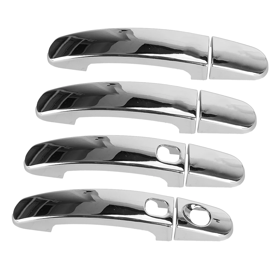 

Chrome Exterior Side Door Handle Cover Trim Bezel Cap Smartkey ABS fit for Ford Escape Kuga SUV 2013 2014 2015 2016 2017-2019
