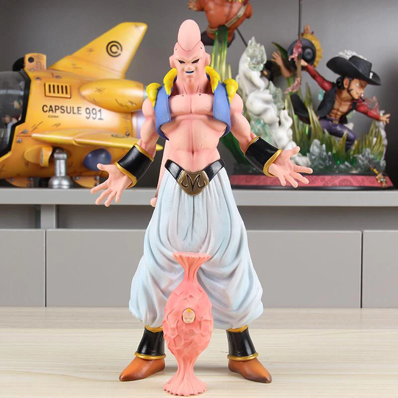 

27CM Anime Dragon Ball Z Buutenks Figura Majin Buu Figure Super Buu Gotenks Action Figurine PVC Statue Model Toys Gifts