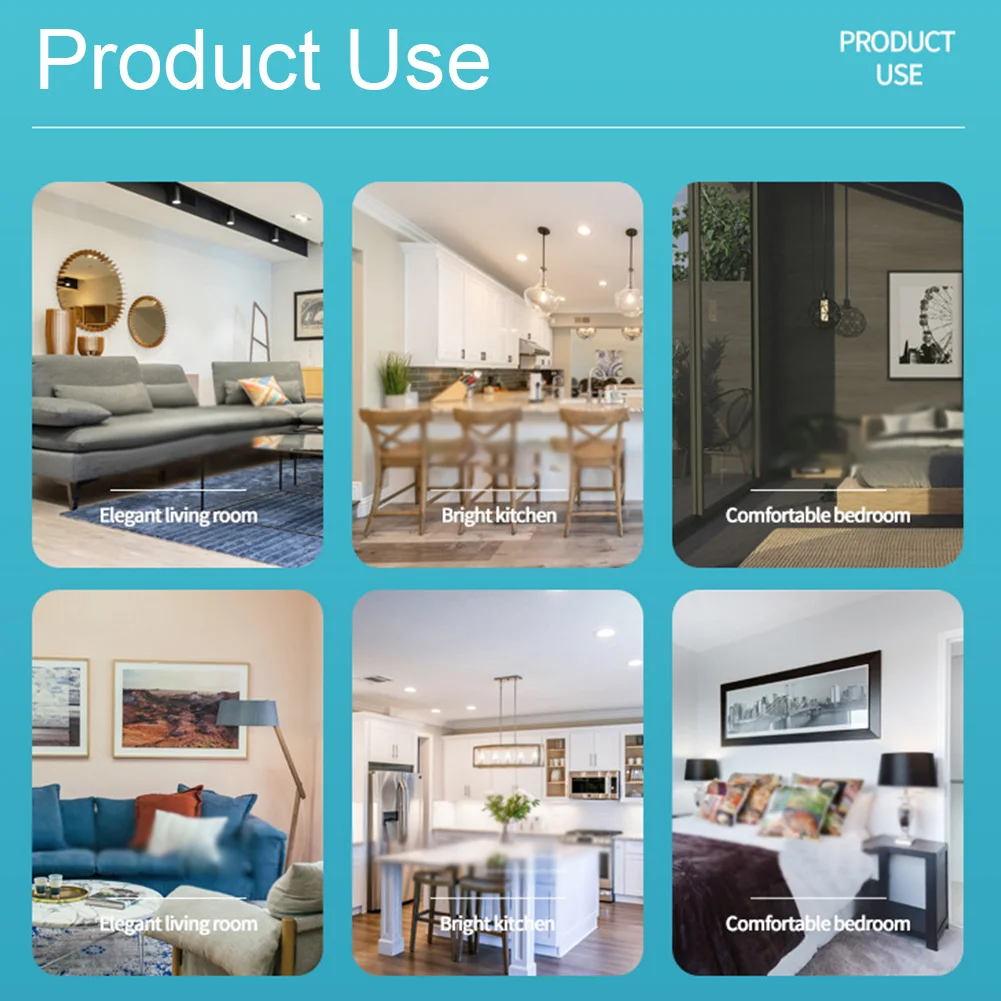 Ceiling Fan with Light Dimmable LED Ceiling Lamp with Remote Control Flush Mount Ceiling Fan for Living Room Dining Room