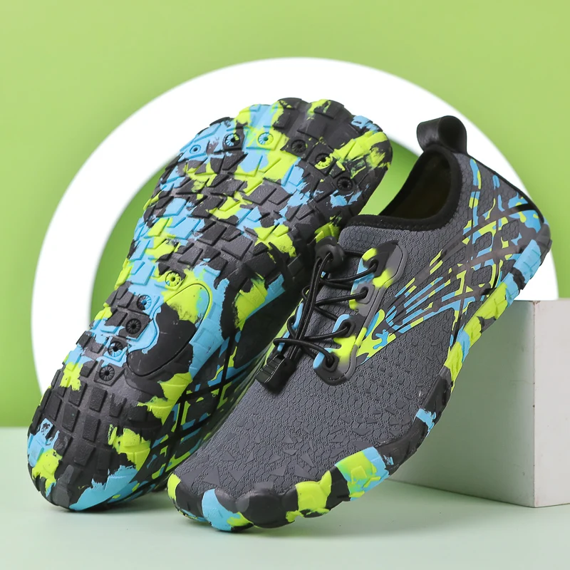 Unisex Aqua Shoes Outdoor Aqua Shoes Couples Vacation Seaside Barefoot Swim Sneaker Beach Volleyball Fitness Yoga Barefoot