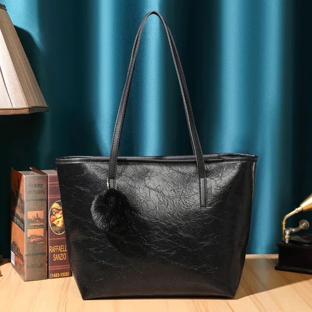 Simple temperament high-quality women's shoulder bag, trendy simple and elegant handbag tote bag