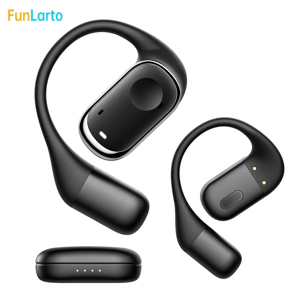 Open Ear Headphones Wireless Bluetooth Earbuds with