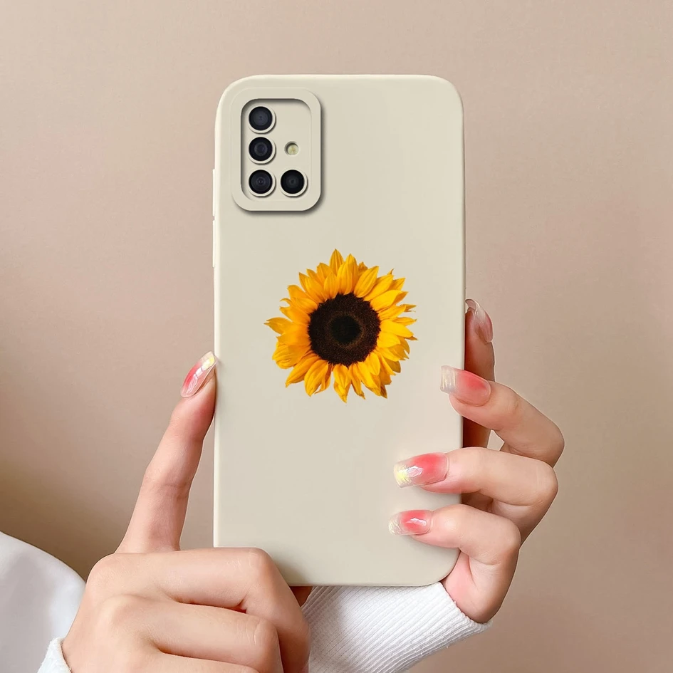Fashion Love Heart Liquid Silicone Matte Back Cover with Screen Protector