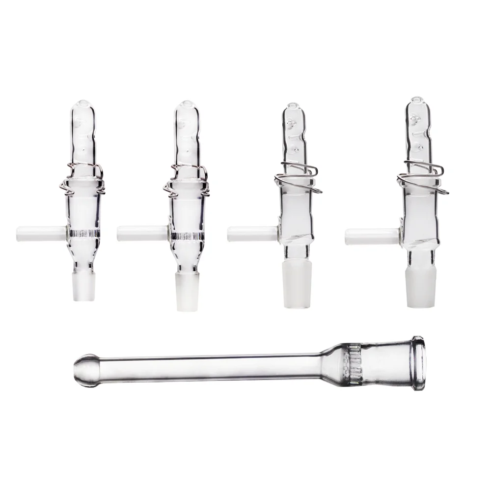 Elev8R 유리 스테인레스 스틸 스크린, 핸들 포함, 석영 히터 인젝터 키트, 14mm, 18mm