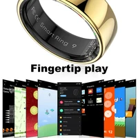 R08 Smart Ring Men Women with Charging Case,Heart Rate Blood Oxygen,Skin Temperature Monitor,5ATM Waterproof For Android iOS - Image 3