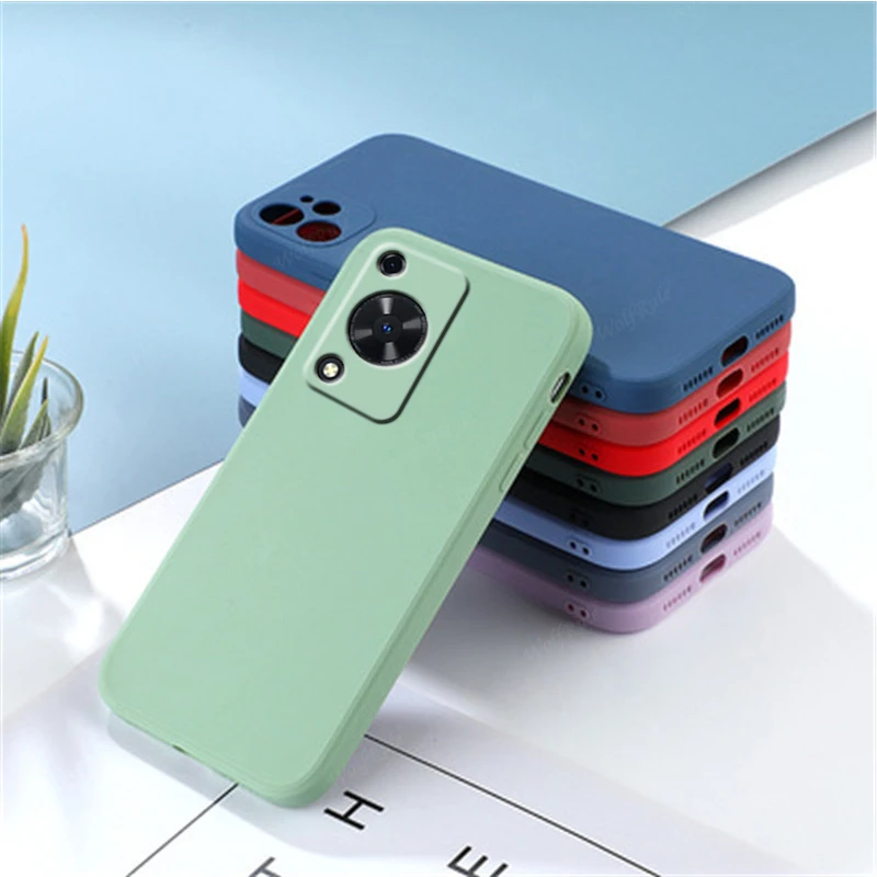 Cover Per Huawei Nova 2s: Trasparente, Morbida E Super Protettiva Con Fiori E Uccelli Stile Olio