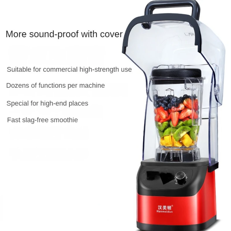 Slush Maker Shaved Ice Machine Commercial Ice Breaker Wall Breaker with Soundproof Cover Ice Makers Ghiaccio Küchenmaschinen 파쇄기