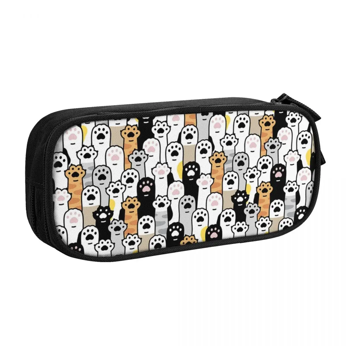 Cute Creative Cat Kawaii Pencil Case Girl Boy Large Capacity Pencil Pouch Students Stationery