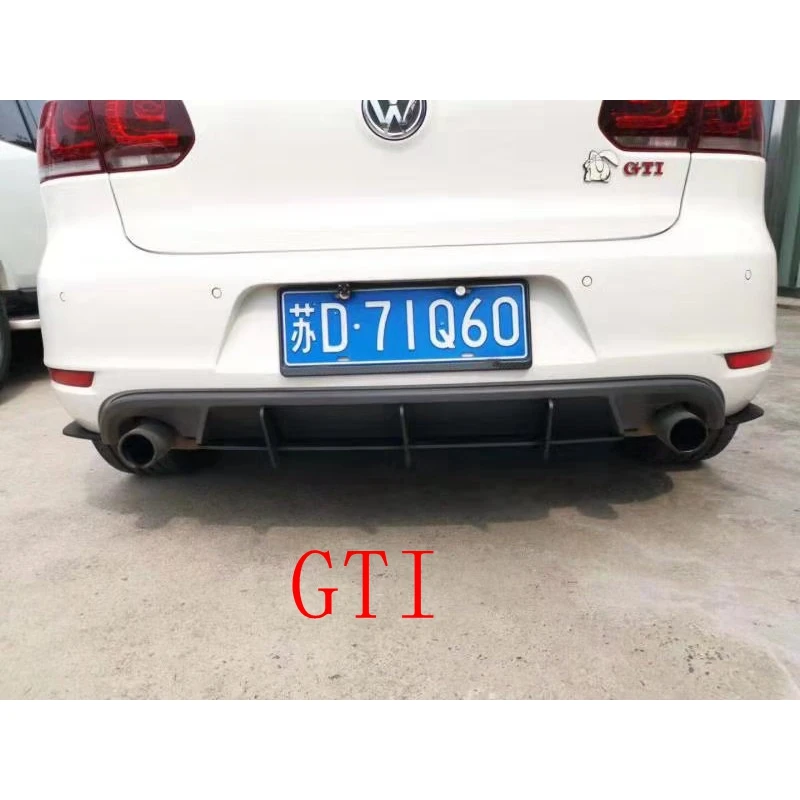 Diffusore Per Volkswagen Golf 6 R20 / Golf 6 Gti Mk 6 Hatchback Diffusore Paraurti Posteriore Pre-Sostituzione 2010-2013