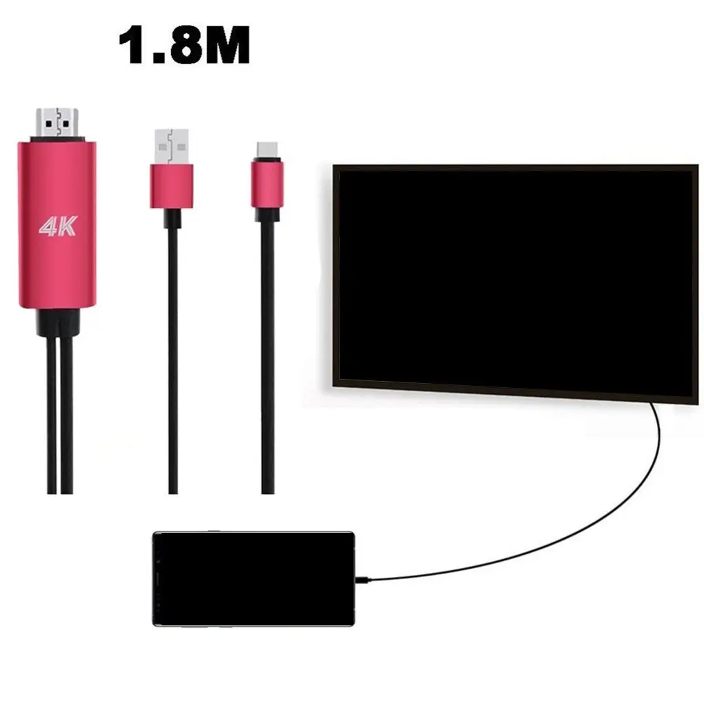 USB    ̺ ڵ, ޴-TV , 4K HD-CŸ Ʈ, 1 8M