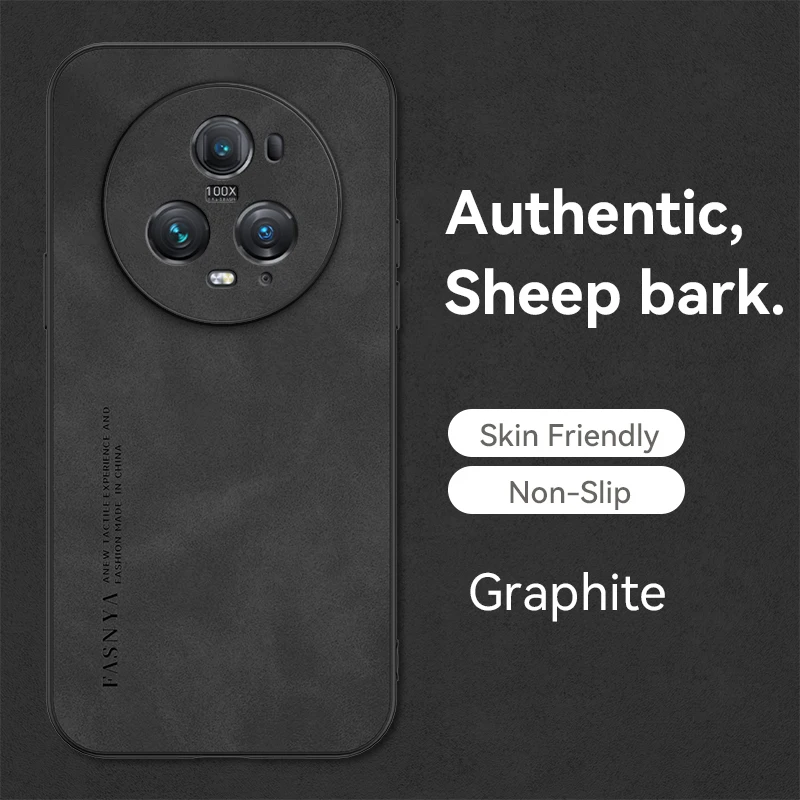Premium Sheepskin Leather Soft Case with Camera Lens Protection and Shockproof Bumper in Matte Finish