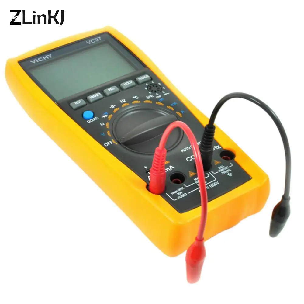 Probe Red+Black MultiMeter Test Lead Alligator Crocodile Clip 2Pcs Electrical Clamp for Fluke Meter Testing alligator clips