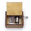 VIP Custom Printing Music Box Wooden Wind Up Photo Text Music Box Leave Message 5