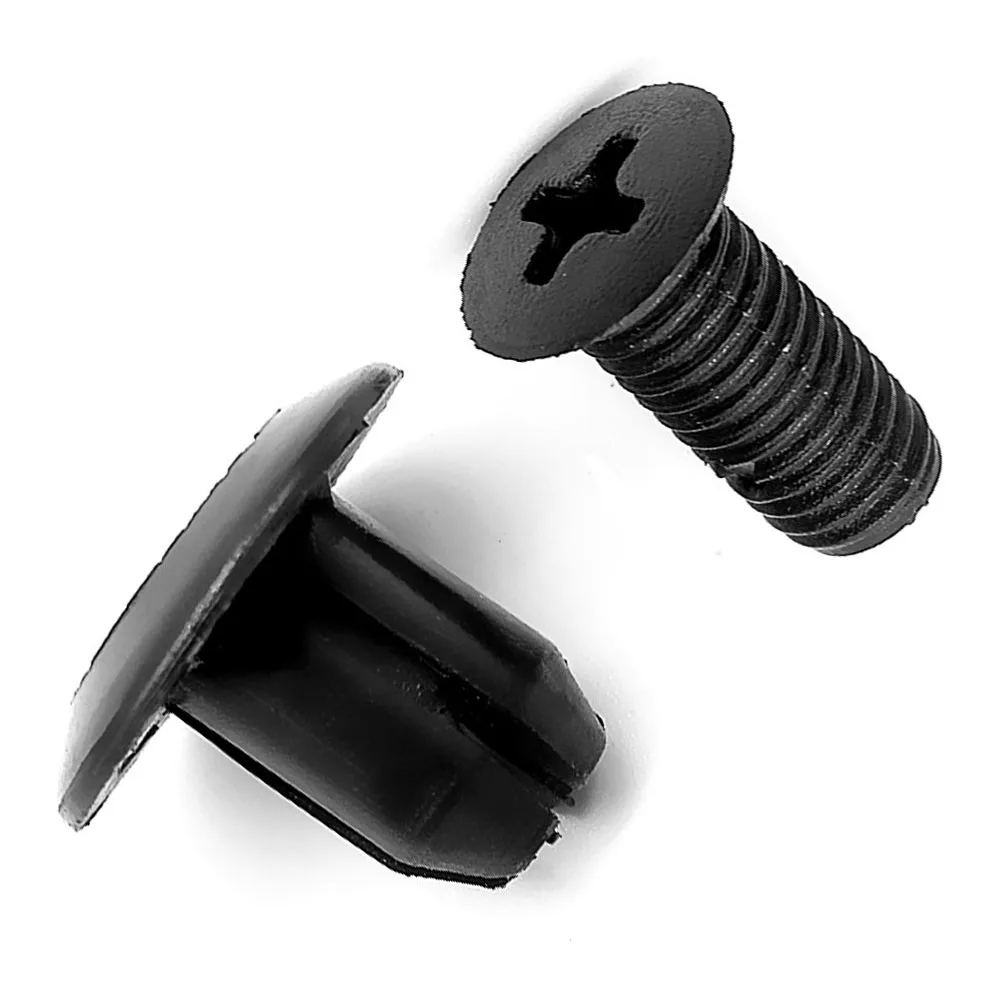 50PC Universal Plastic Push Type Rivets - C17 Auto Fastener for Car ...