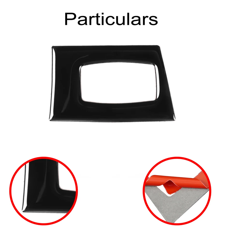 Garniture Panneau Console Pour BMW Série 3 E90 2005-2013 Fibre Carbone Voiture Intérieur Avant Lumière Tableau Bord Panneau Commande Central Revêtement Habillage Autocollant Garniture Console Centrale