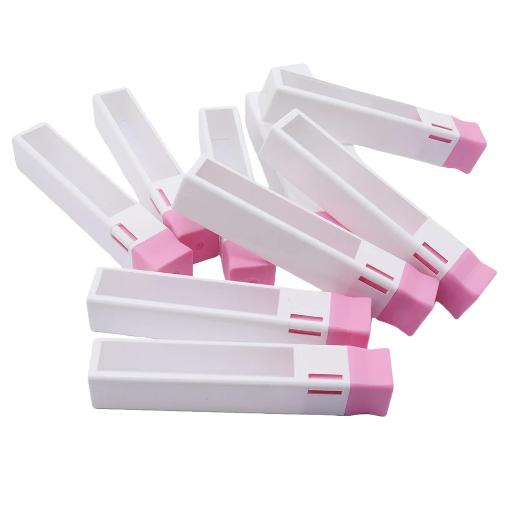 전문가용 10개 네일 드릴 비트 보관함 ? 카바이드, 세라믹 및 샌딩 네일 비트용 2.35mm 범용 정리함 케이스