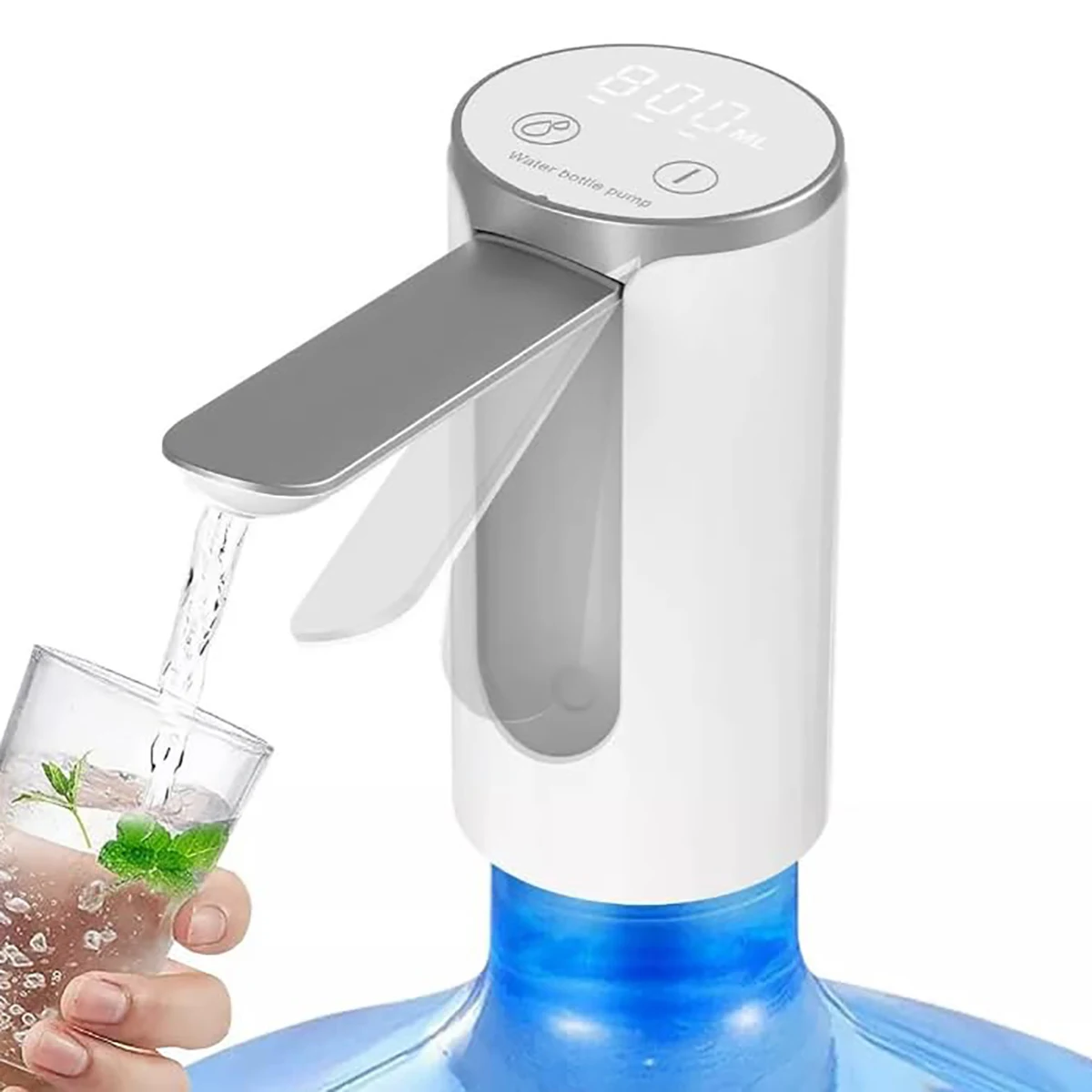 Portatile Bombas De Agua Inalapambrico Elettico Dispensador De Agua Dispensador Ricaricabile De Agua Garrafon Oculto Silenciosa Alto