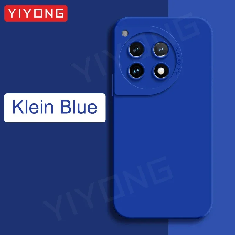 thumbnail image 1 of YIYONG-funda cuadrada de silicona líquida para móvil, carcasa suave para OnePlus 12, 12R, One Plus 11, 11R, OnePlus12R, OnePlus11, 1 of 5