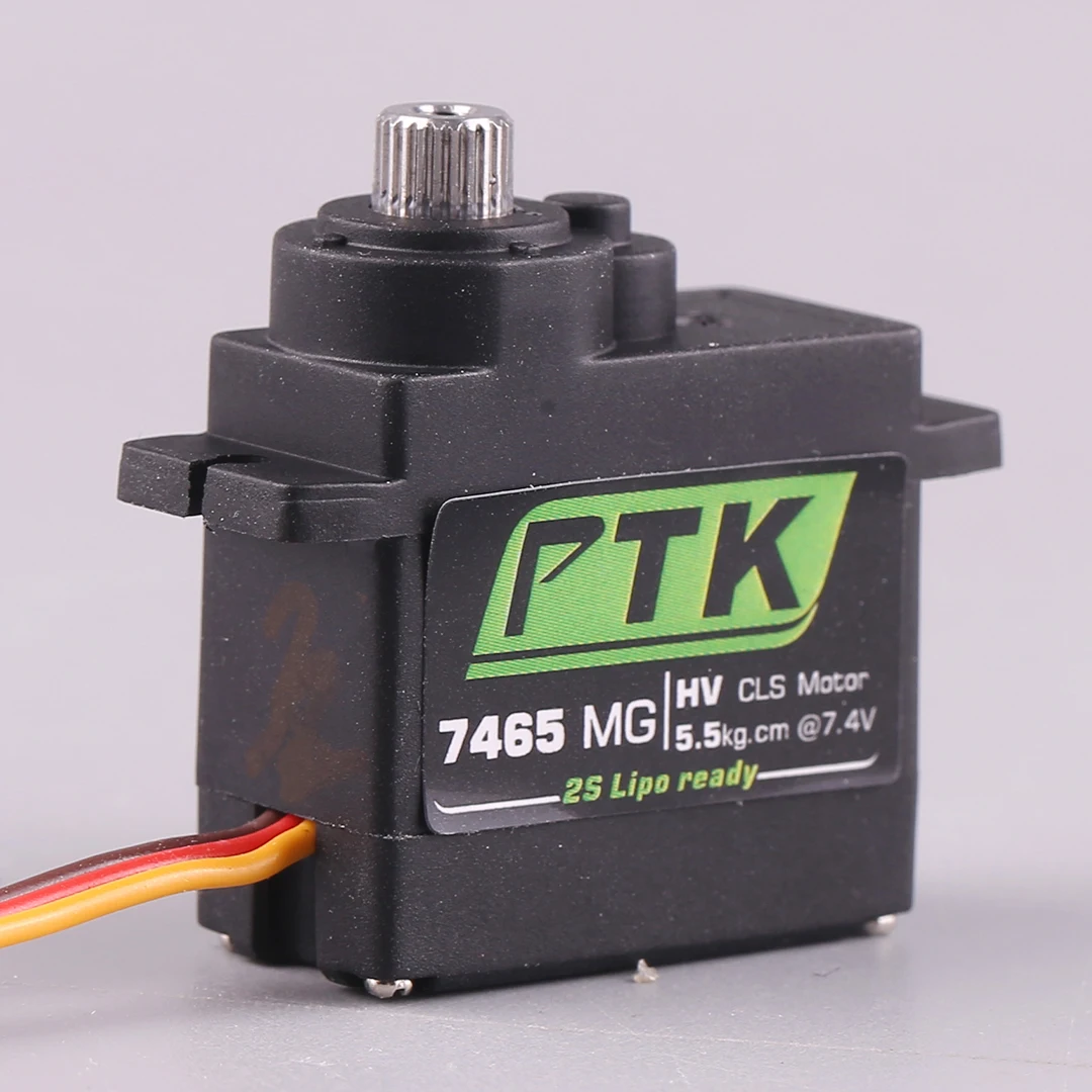 PTK 7465W MG 9g digital servo Metal gear waterproof HV 5kg fixed