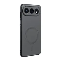 Magnetic Leather Shield Cover with Anti - Fingerprint & Non - Slip Design for Honor 500 (GRAY)