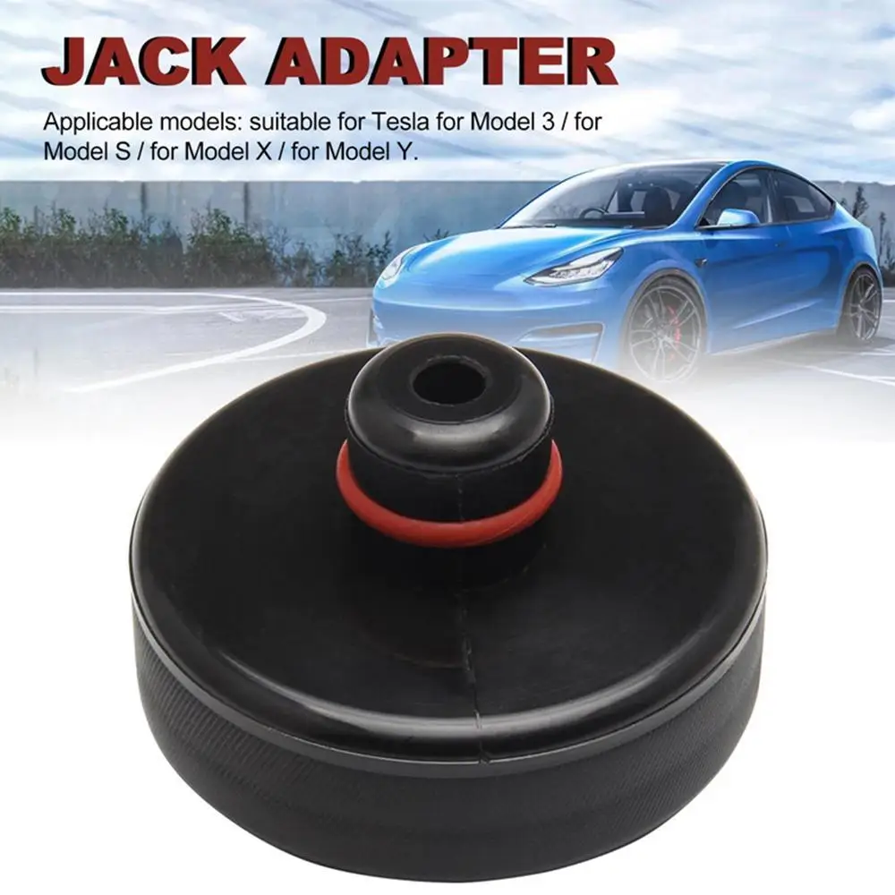 자동차 고무 리프팅 잭 패드, 테슬라 모델 3, Y, S, X에 적합, 자동차 액세서리 어댑터 도구 섀시, 보관 케이스 포함, 도매