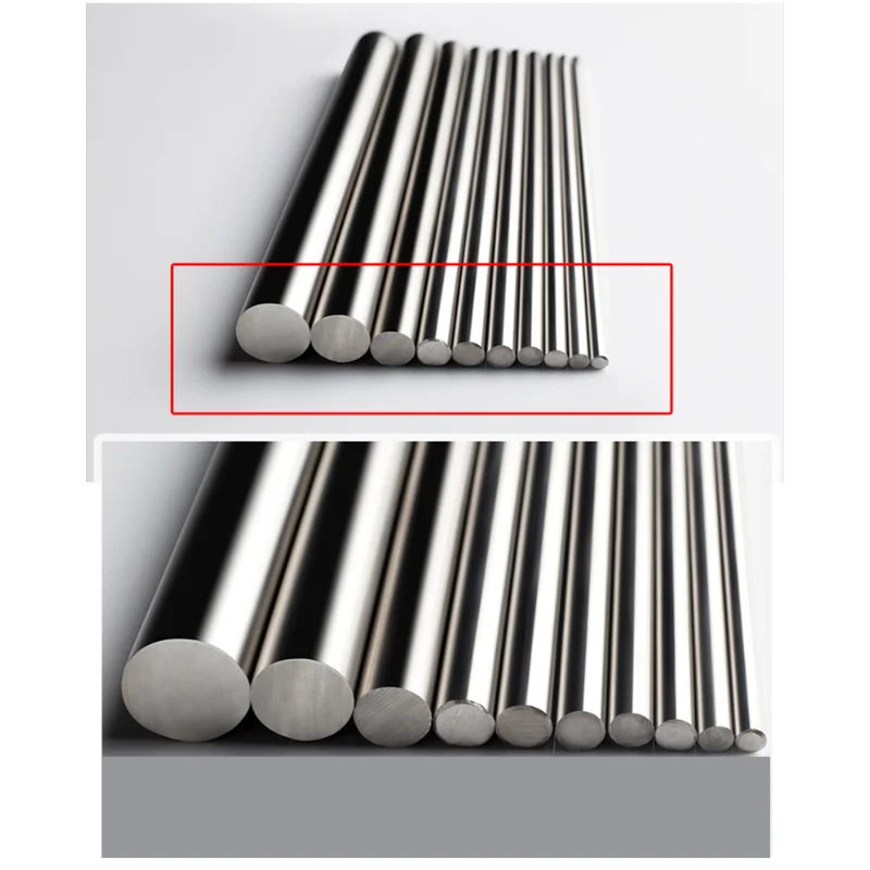Linear Shaft Rod Steel Round Rod 304 Stainless Steel Rod Diameter 2mm3mm4mm5mm6mm8mm10mm12mmLinear Shaft Metric Round Rod Ground Rod100mm200mm300mm400mm500mmLong
