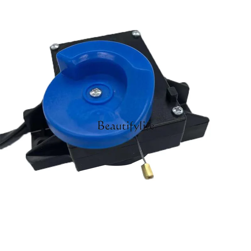 Washing machine tractor, three-wire with white wheel drainage motor