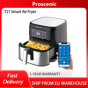 Friggitrice ad aria intelligente Proscenic T21, controllo App e Alexa, XL 5.8qt, friggitrici ad aria elettriche da 1700 Watt forno e fornello senza olio, 220-240V 1