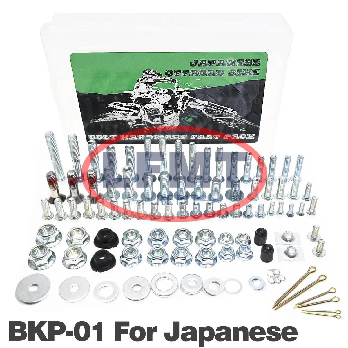 Motocross Hardware Bolzen Vollkunststoff Befestigungssatz für Yamaha YZ250 YZ250F YZ450F YZ125X YZ250X YZ250FX YZ450FX WR250F WR450F – Detail 2