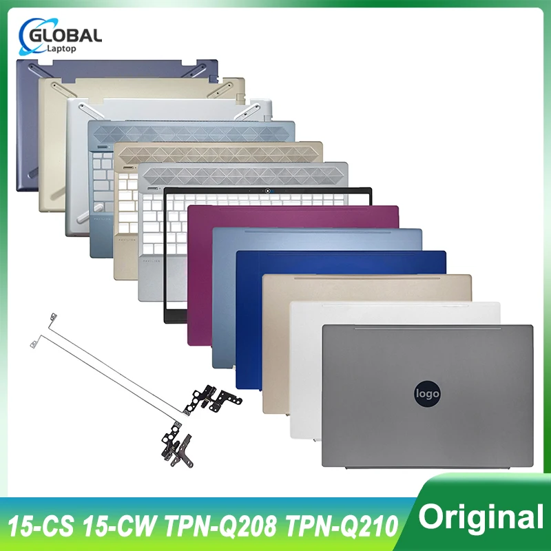 

NEW for HP Pavilion 15-CW 15-CS TPN-Q208 Laptop LCD Back Cover Front Bezel Palmrest Bottom Case Hinges Touchpad Top L28379-001