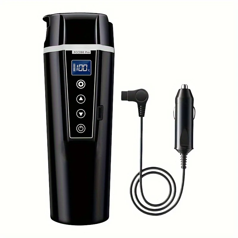 كوب تسخين السيارة الذكي 12/24 فولت